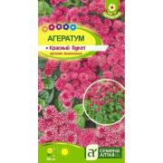 Агератум Красный Букет